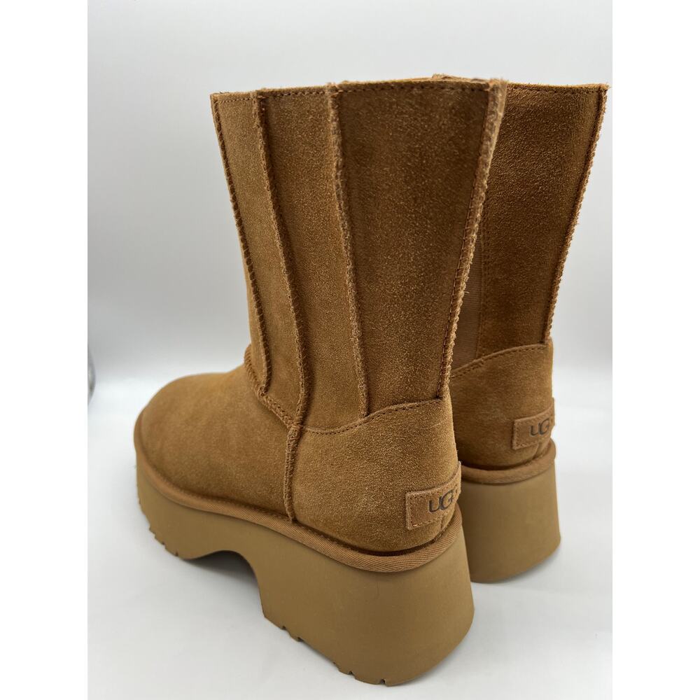 UGG Classic Twin Seam New Heights Boot Chestnut 1158313 Women's Size 11 - Picture 9 of 12
